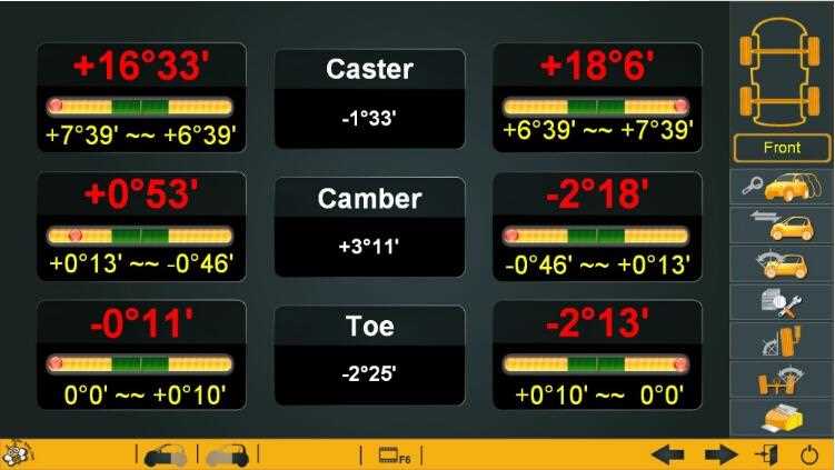 Electric 3D Wheel Alignment With Two LCD Screens