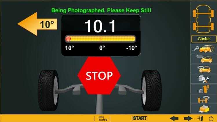 Electric 3D Wheel Alignment With Two LCD Screens