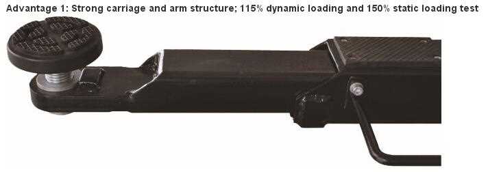 Easily Operated And Cheap Two Post Car Lift 