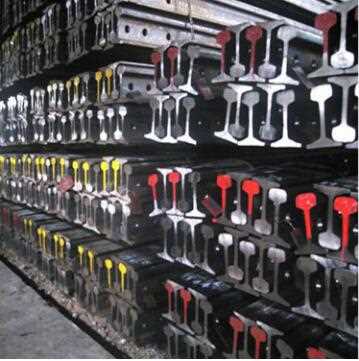 High grade hot-rolled carbon steel rail