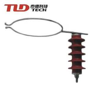 TSA-0005 Series 33KV Silicone Rubber zinc oxide surge arresters