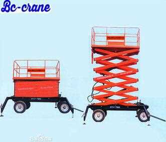 Hot Sale 2000kg 2.2kw hydraulic engine hoist scissor lift table 