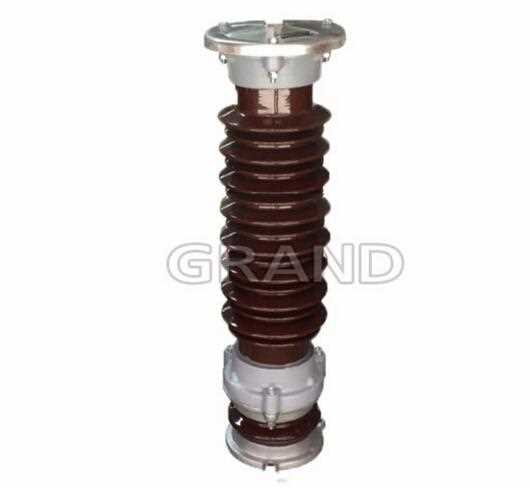 Grand High Voltage Y10W Porcelain Ceramic 96KV Thunder Lightning Surge Arrester