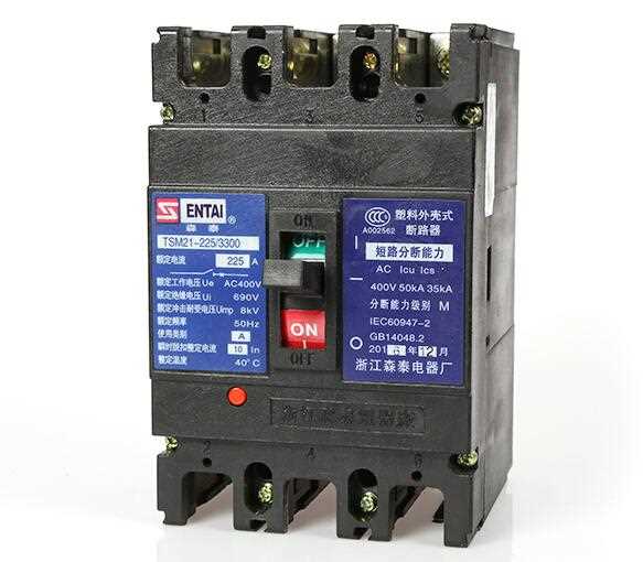 TSM21 type 3 phase Series Moulded Case Circuit Breaker