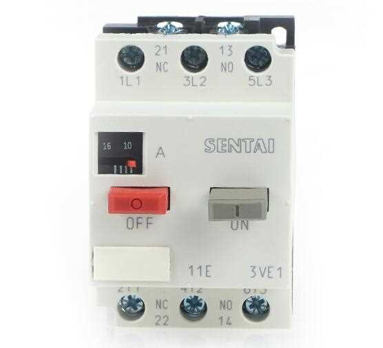 3VE series motor protection circuit breaker with CE Certification