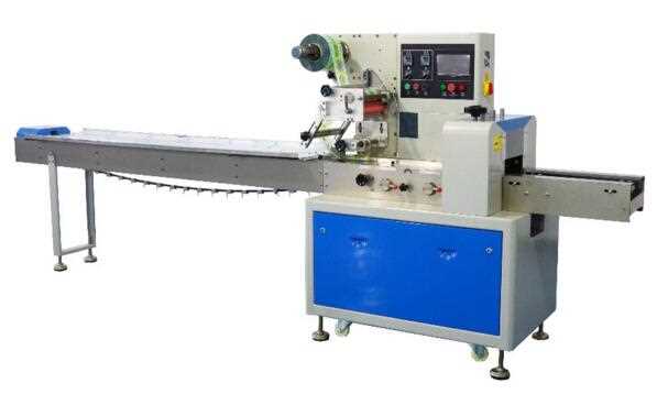 Low price pillow packaging machine for potato chips with tray