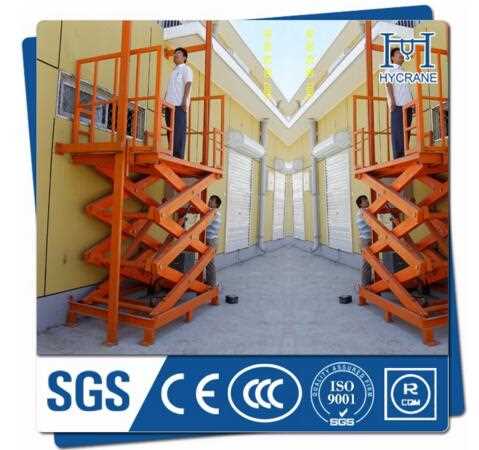 Direct manufacturer hydraulic scissor lifting platform with cheap price for sale
