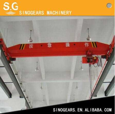 Electric chain hoist bridge LD Single Girder Overhead shop crane 