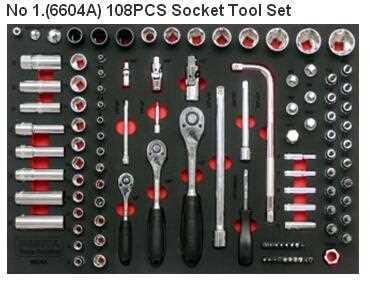 Unique Design Folding Tool Trolley Set 