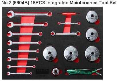 Unique Design Folding Tool Trolley Set 