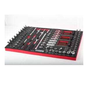 400PCS Super rolling metal car repair tool trolley