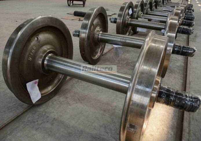 Railteco Good Quality Hot Sale wagon wheel set for railway