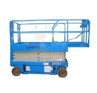 Extreme aluminium single mast hydraulic scissor lift platform