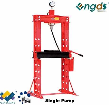 20T High Quality Single/Double Pump Hydraulic Shop Press