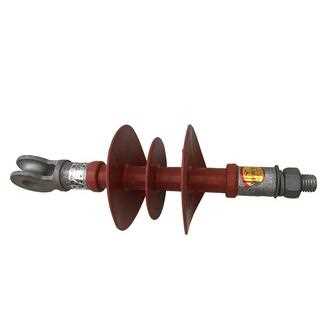 Fracture resistance high voltage transformer bushing stay insulator