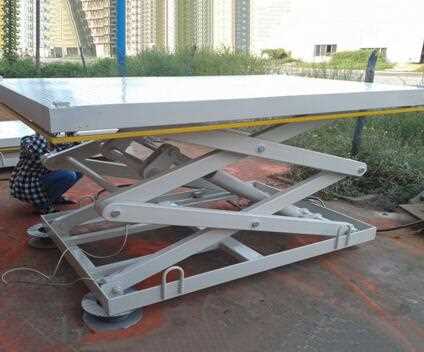 3250kgs Stationary mini scissor lift table 1 ton with CE Certification