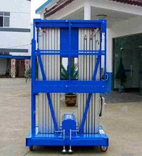 SJB0.2-6 300kg 6m double column aluminum alloy lifting platform