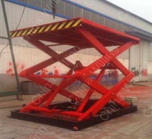 WLG2.0-2.7 Stationary Hydraulic Scissor Lift Platform with High Quality