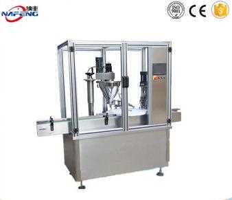 hot sale new condition pharmaceutical power bottle filling capping machine