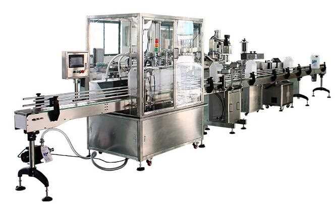 CE Certificate 2500kg 380V 50Hz 10ml bottle filling machine