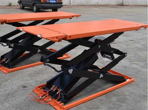 3Ton full rise scissor car lift with CE
