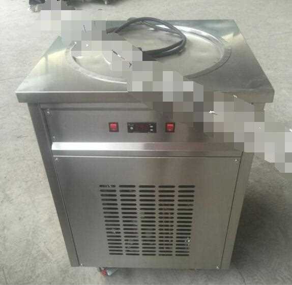 Top Selling Flat Pan Fried Ice Cream Machine/Thailand Rolled Fried Ice Cream Machine