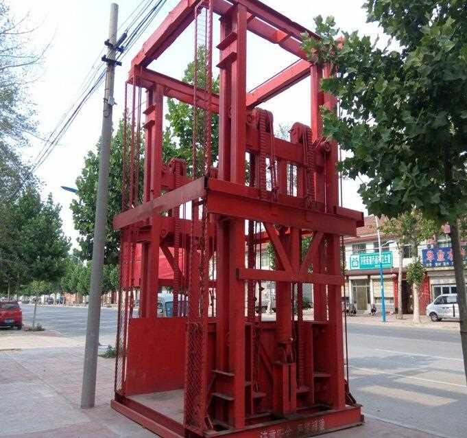 Good Quality Hot Sale Guide-rail type hydraulic lifting platform