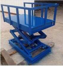 Stationary scissor lift table/adjustable mini fixed lift platform