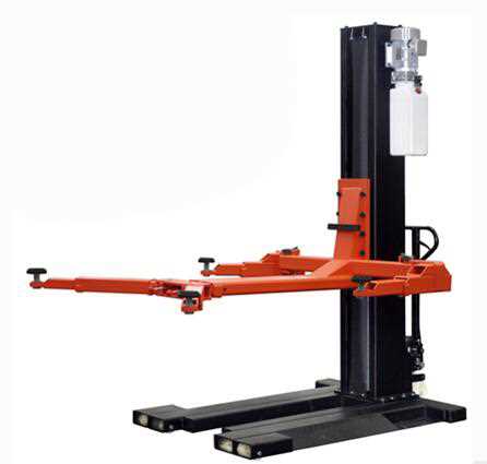 One Cylinder Hydraulic Lift Type and CE Certification single post car lift