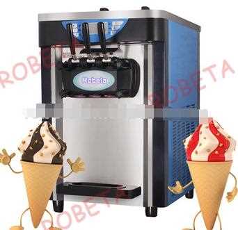 China factory table top ice cream machine/portable soft serve ice cream machine
