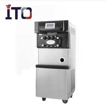 BQL208 Commercial Stand 3 flavor Soft Ice Cream Machine