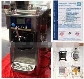 home used Soft Serve Ice Cream Machine for Rental business RB1116B