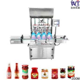 Quality Guaranteed Automatic Sauce Bottle Filler Machine