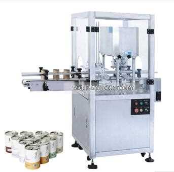 High Speed Fully Automatic Plastic Tin Can Sealing Machine