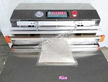 Low Price Commercial Use Good Quality External Vacuum Packer For Rice