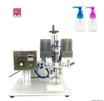 China hot sale desktop capping machine/pump head spray bottle locking machine