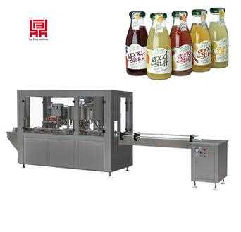 Customized automatic fruit juice packaging and bottling machine 