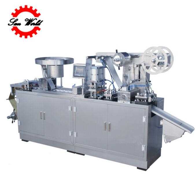 DPP 250E Flat Plate Medicine Alu Alu/aluminum-plastic Blister Packing Machine