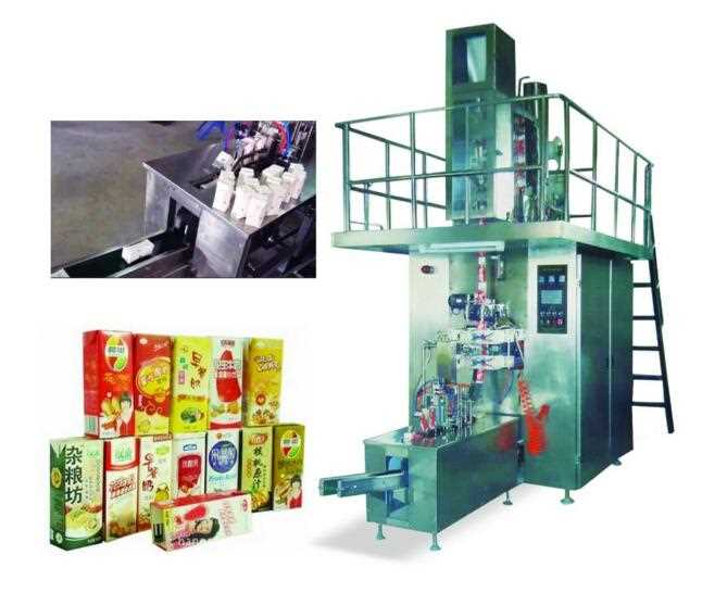 HF-WZJ-A 200ml slim juice carton filling packing machine