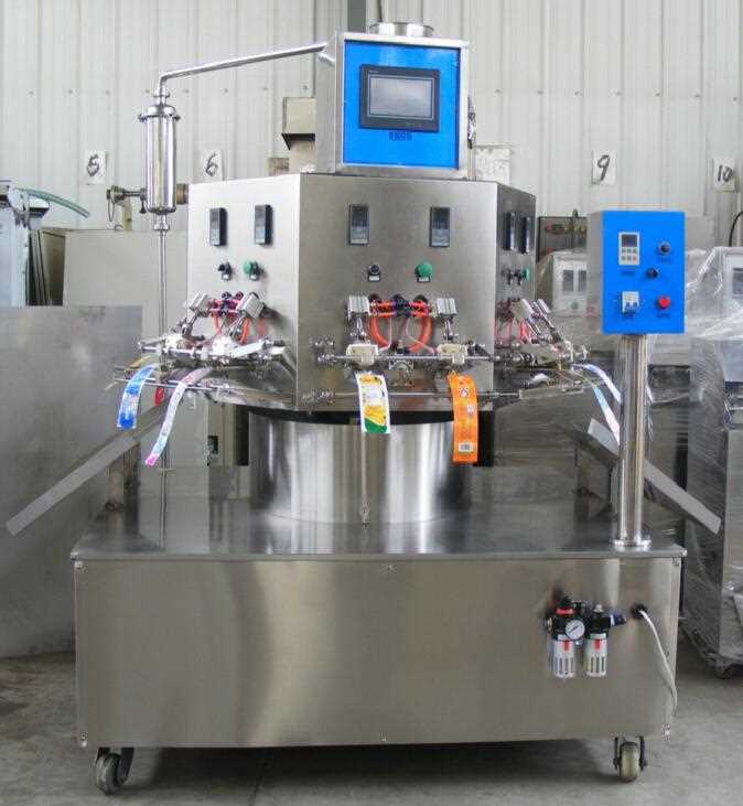 HF-PZD-C inflatable Bag rotary filling and sealing machine