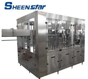 CE SGS Certification sheenstar brand automatic juice filling machine