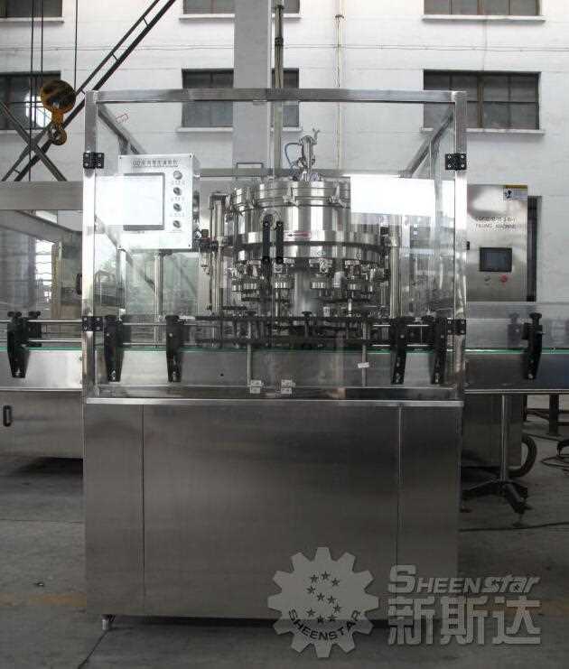 SHEENSTAR Automatic aluminium filler & capping machine