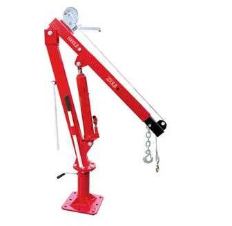 2000LBS Pickup Truck Crane Swivel Base Hydraulic Lifting Crane