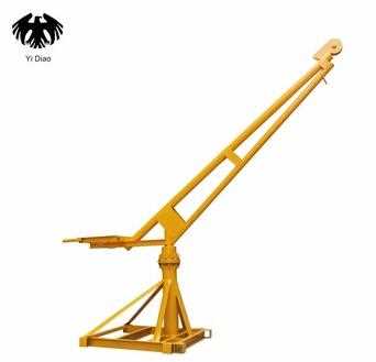 Heavy duty 360 degree mini lifting crane lifting equipment