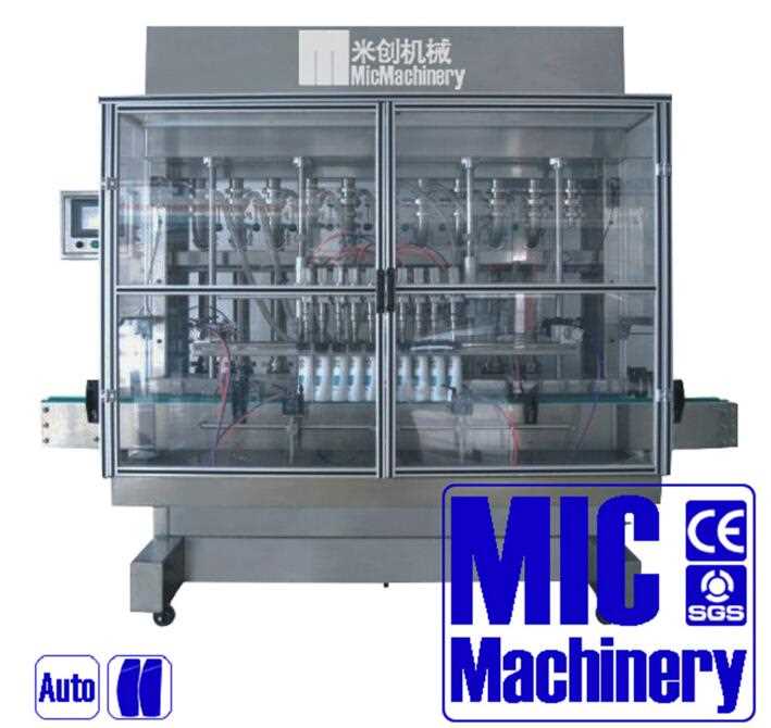 Micmachinery widely used high stable plastic bottle liquid filling machine round bottle filling capping machine