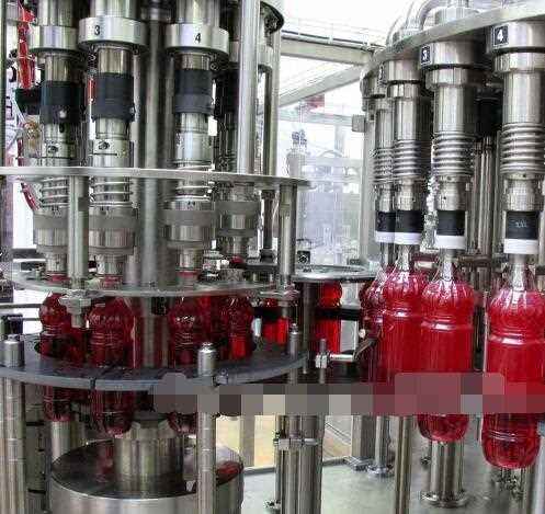 fruit juice production line, medium automatic beverage filling machine, juicer production line processing machine
