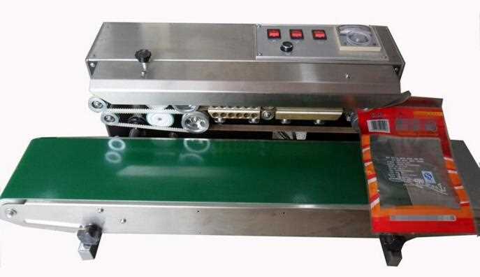 High Quality Plastic Bag Continuous Band Sealing Machine