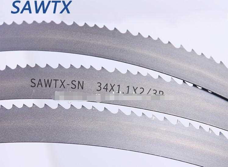 Band saw blades for cutting carbon steel pipe