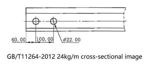 24kg hot-rolledl light rail