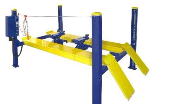 4 post Electric lift for CCD Alignment